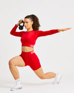 Training Shorts - Rouge