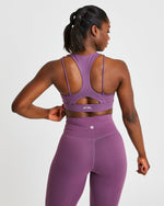 Core Sports Bra - Violet
