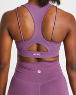 Core Sports Bra - Violet