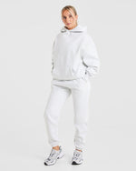 Premium Oversized Hoodie - Heather Gris