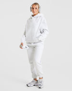 Premium Oversized Hoodie - Heather Gris