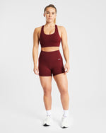 Core Shorts - Mauve Wine