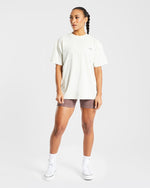 AYBL Club Oversized T Shirt - Off Blanc