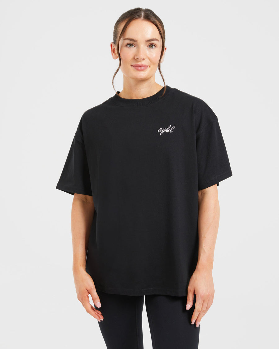 Manifest Oversized T Shirt - Noir