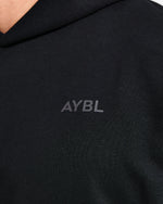 Essential Oversized Graphic Hoodie - Noir
