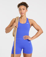 Empower Seamless Tank Top - Cobalt