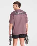 AYBL Iron Club Oversized T Shirt - Flint Violet