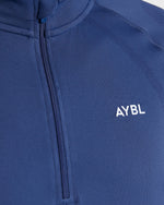 Attain Seamless 1/2 Zip Pullover - Dusky Navy