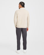 Precision Hybrid 1/4 Zip Pullover - Sand