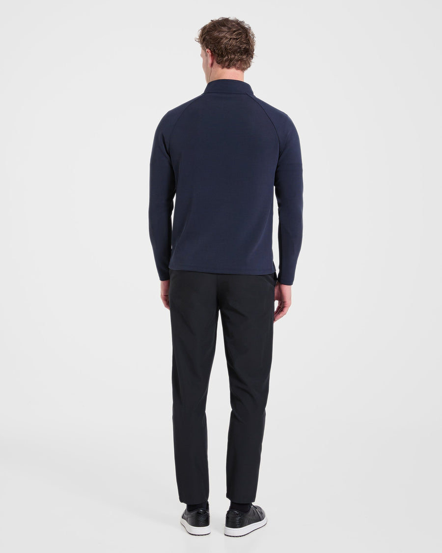 Precision Hybrid 1/4 Zip Pullover - Navy