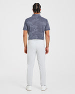 Camo Polo - Slate Bleu