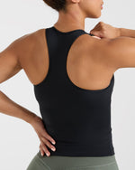 Essential Racerback Tank Top - Noir