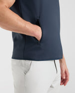 Precision 1/4 Zip Vest - Navy Blue