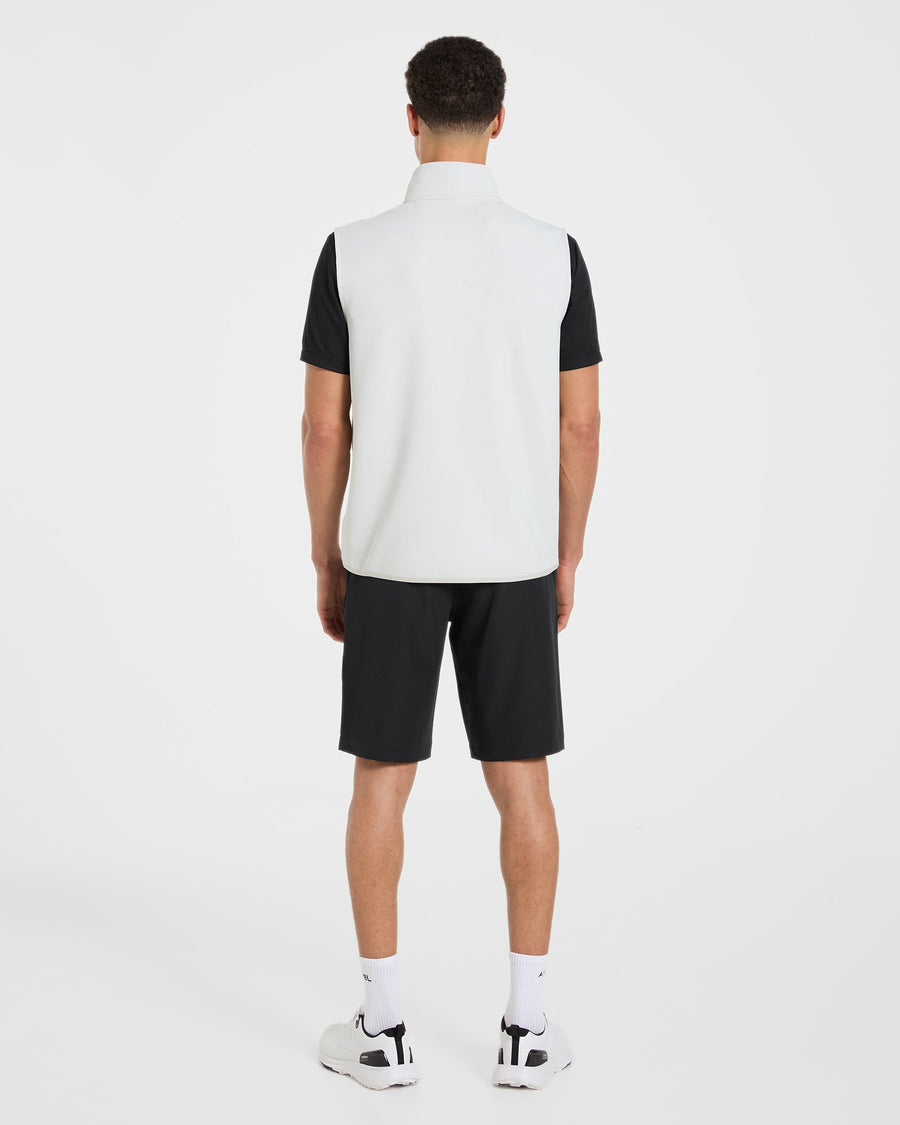 Precision 1/4 Zip Vest - Ice Grey