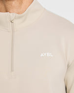 Precision 1/4 Zip Pullover - Sand