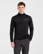 Precision 1/4 Zip Pullover - Black