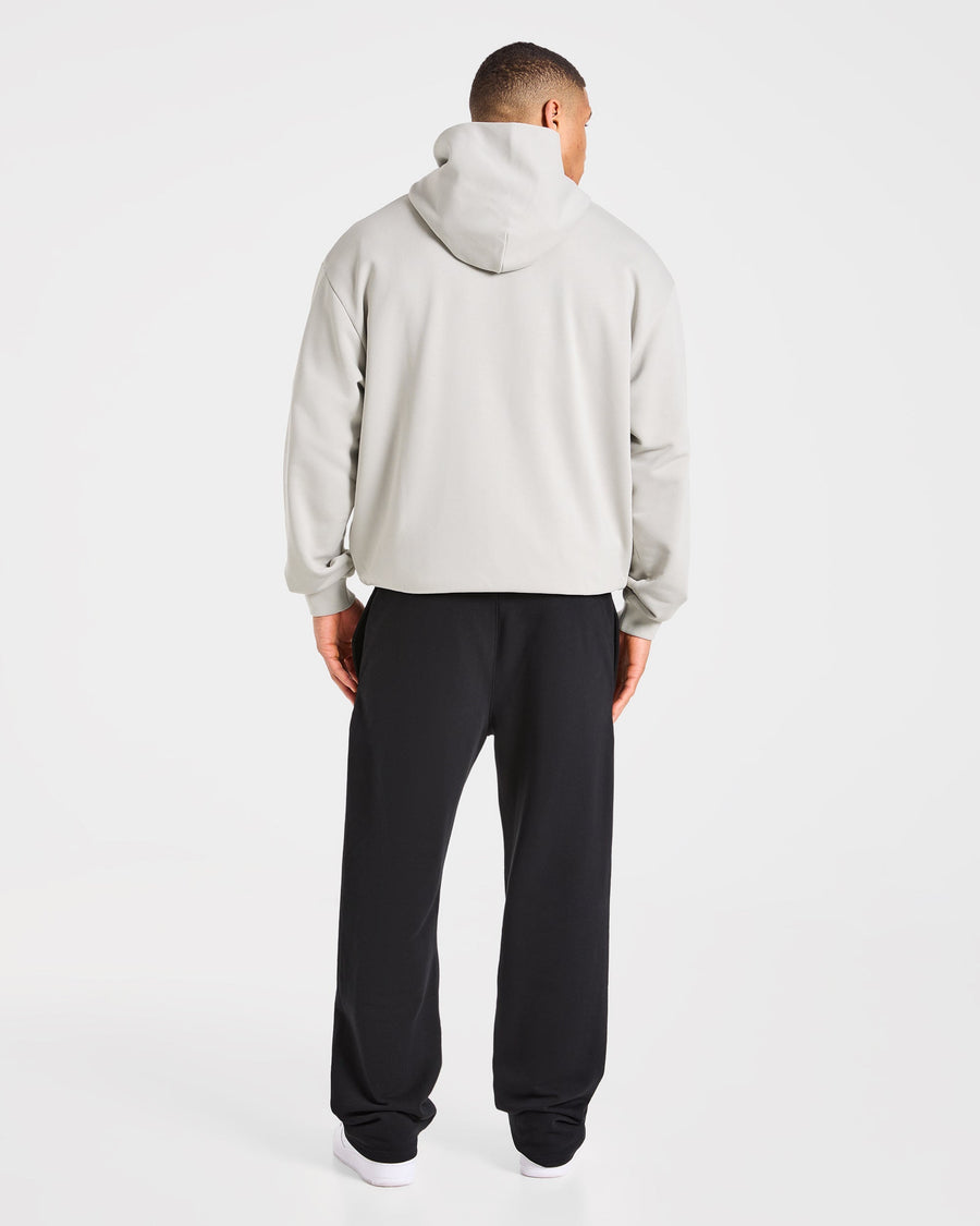 Strength Division Oversized Hoodie - Iced Gris