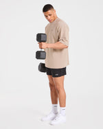 Apex Lifting Essentials Oversized T Shirt - Deep Fog