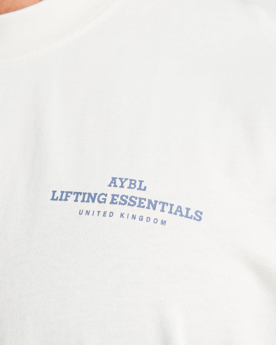 Apex Lifting Essentials Oversized T Shirt - Blanc