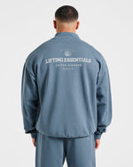 Apex Lifting Essentials 1/4 Zip Pullover - Titanium Bleu