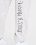 Heavy Lifting Gothic Oversized Joggers - Gris Marl