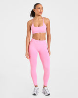 Enhance Seamless Sports Bra - Sugar Rose