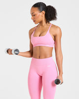 Enhance Seamless Sports Bra - Sugar Rose