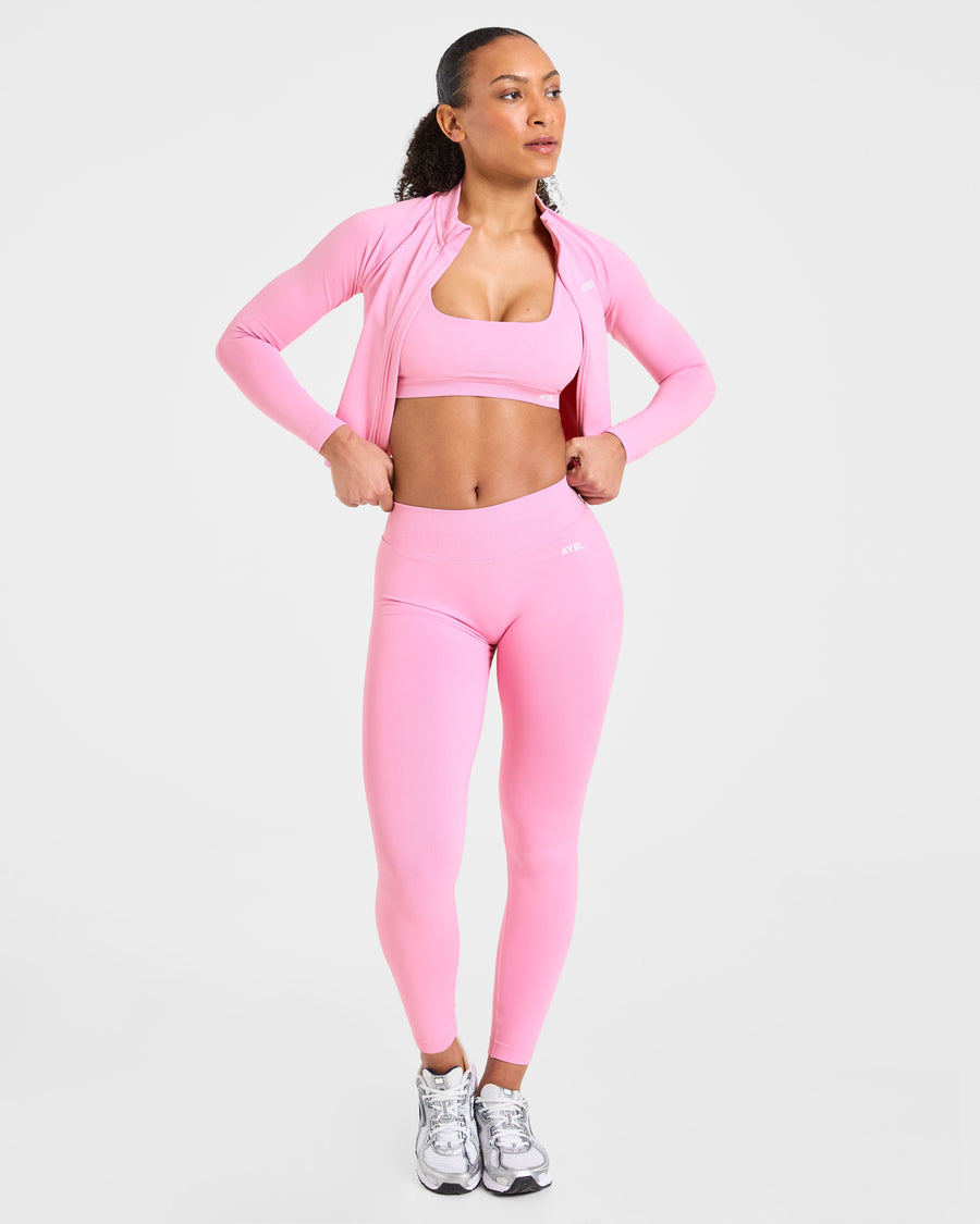 Enhance Seamless Leggings - Sugar Rose