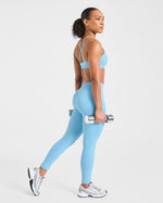 Enhance Seamless Leggings - Powder Bleu