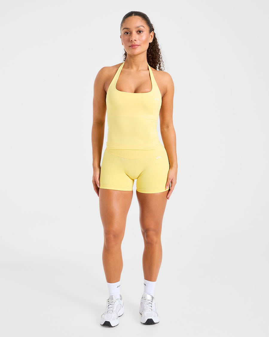 Enhance Seamless Shorts | 3.5" - Bright Jaune