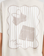 AYBL Studio Oversized T Shirt - Taupe Beige