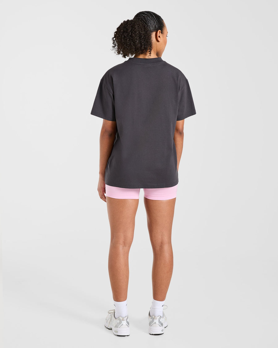 Legacy Lifts Oversized T Shirt - Charcoal