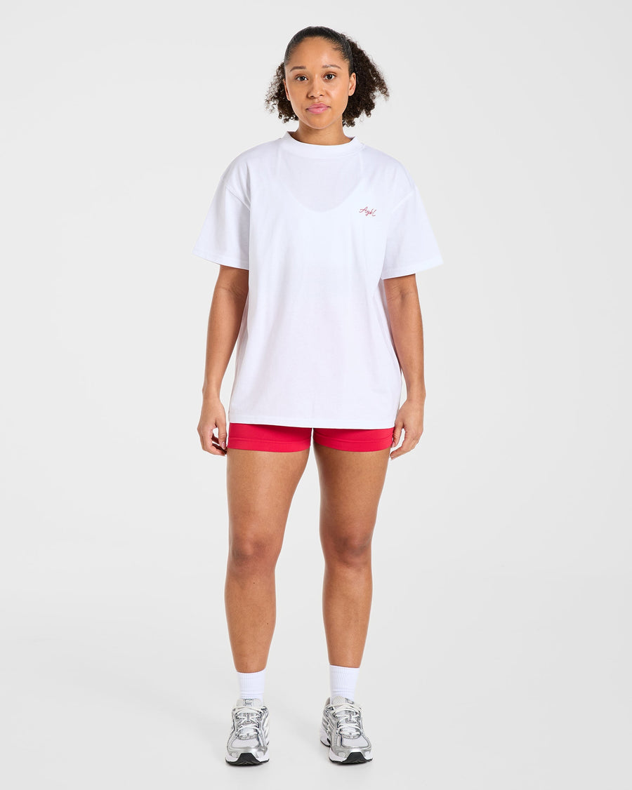 AYBL Studio Oversized T Shirt - White