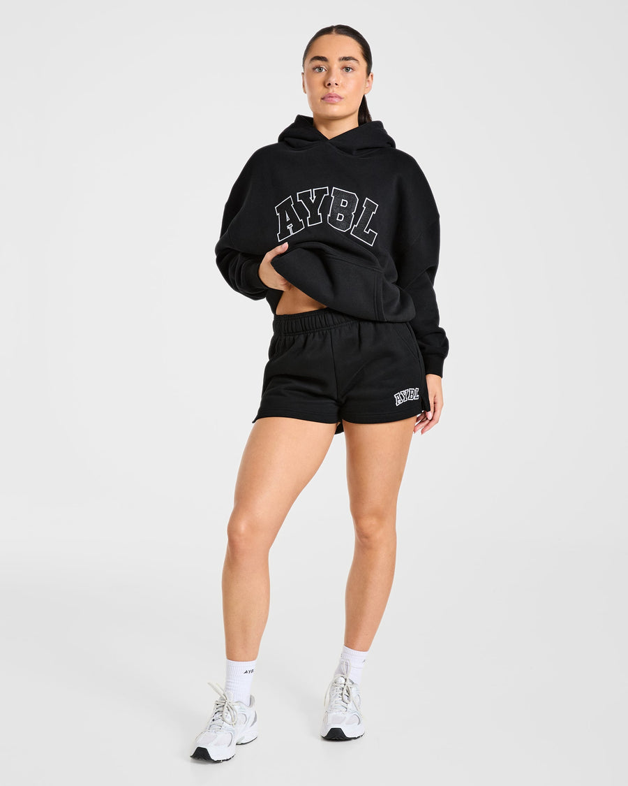 Varsity 2.0 Oversized Shorts - Noir