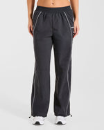Retro Track Joggers - Noir