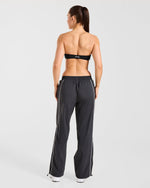 Retro Track Joggers - Noir