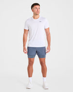 Signature 2 in 1 Shorts - Steel Bleu