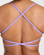 Essential Crossback Sports Bra - Lavender