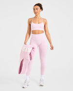 Empower Seamless Sports Bra - Iced Rose