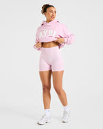 Empower Seamless Shorts - Iced Rose