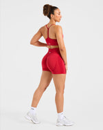 Empower Seamless Shorts - Rouge