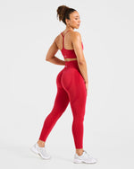 Empower Seamless Sports Bra - Rouge