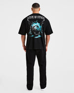 Breaking Weights Oversized T Shirt - Noir