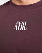 Strength Of Titans Oversized T Shirt - Smoke Berry
