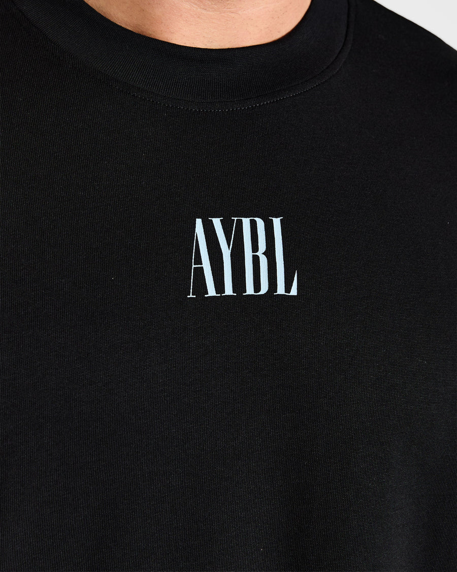 Strength Of Titans Oversized T Shirt - Noir