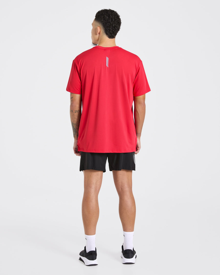 Motion T Shirt - Rouge