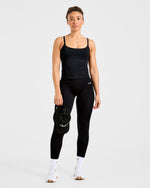 Essential Strappy Tank Top - Noir