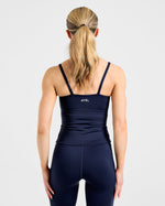 Essential Strappy Tank Top - Navy