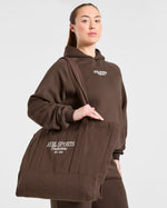 Sports Collective Tote Bag - Marron