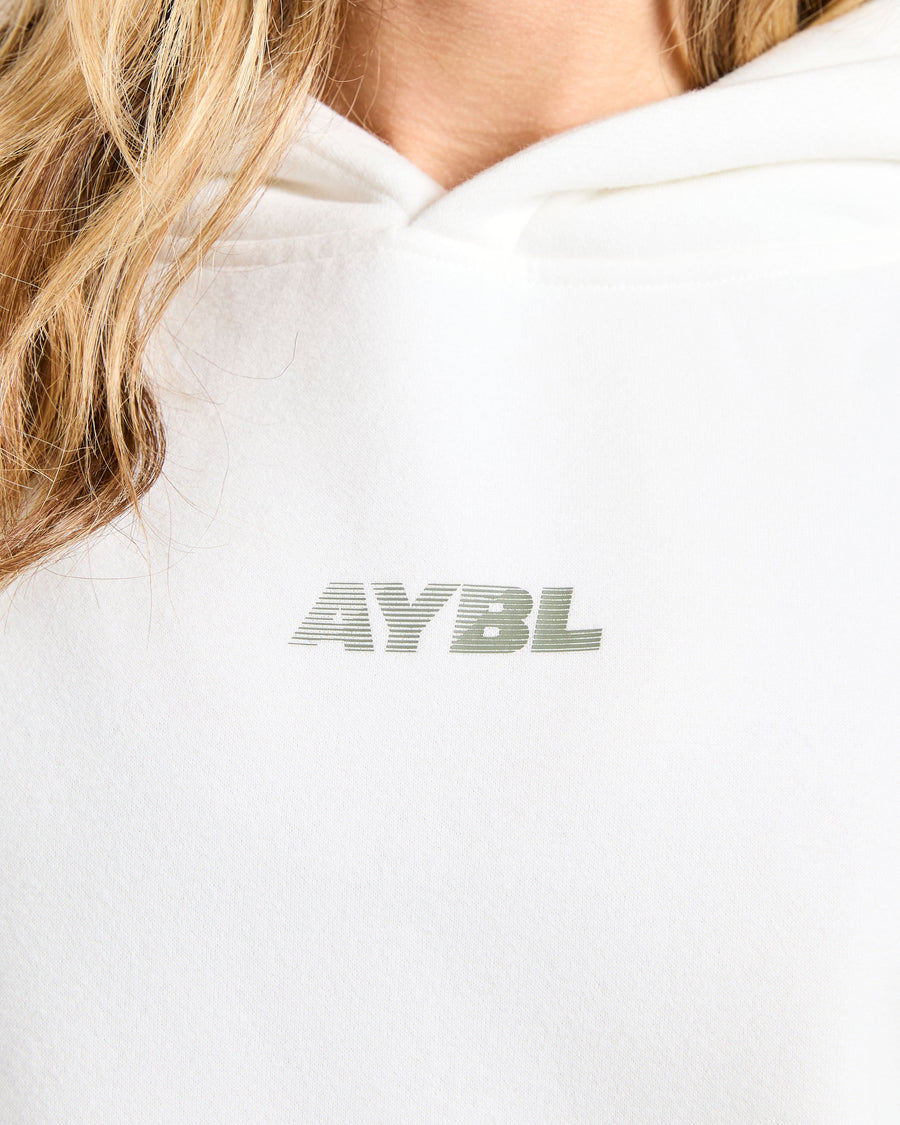 Athletics Dept Oversized Hoodie - Off Blanc